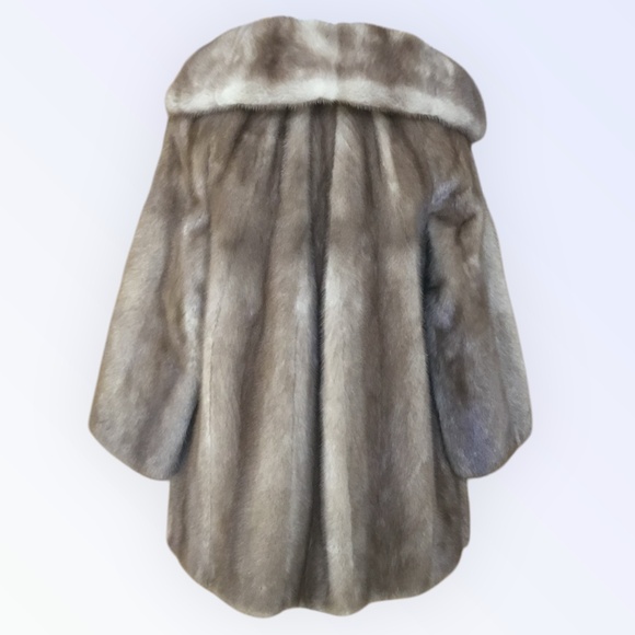 Vintage 80’s Autumn Haze Mink Fur Coat - Picture 4 of 16
